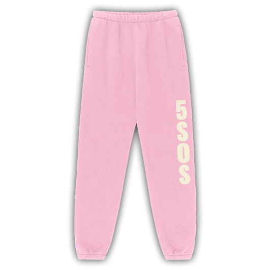 LIMITED EDITION PINK LOGO SWEATPANTS